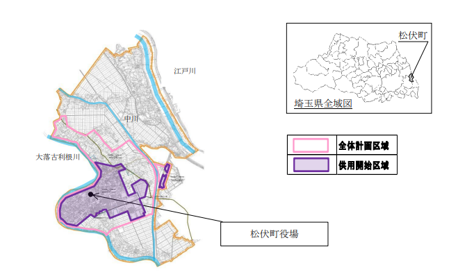 下水道区域図