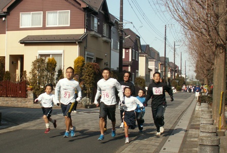 親子で走ります！！