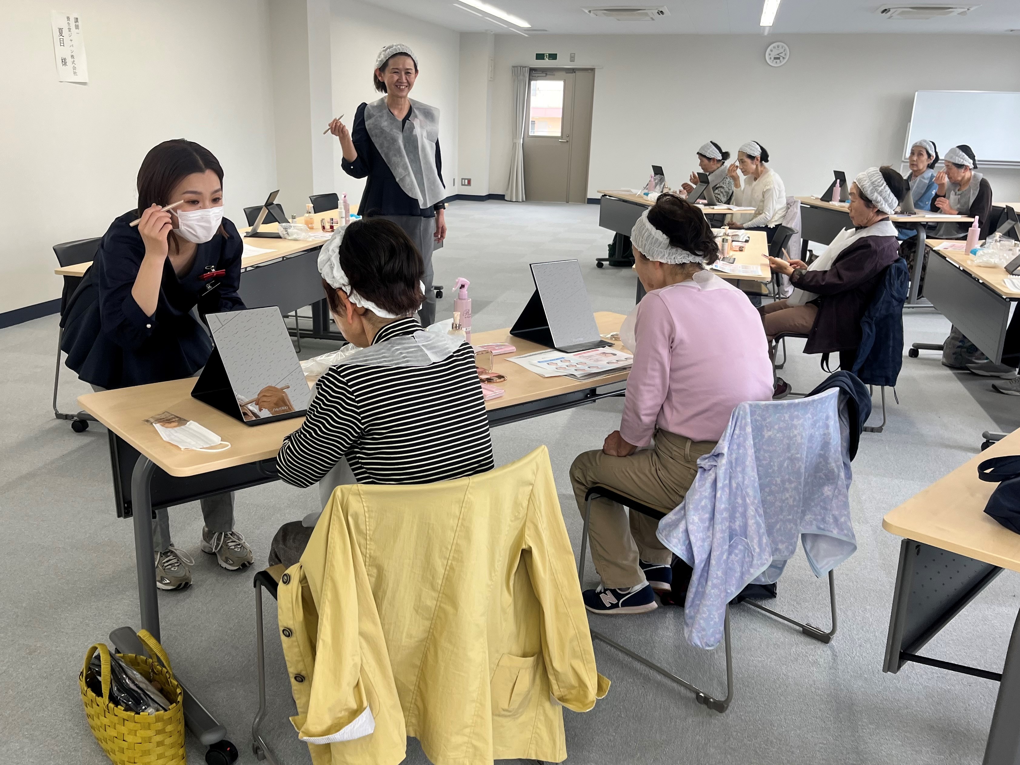 いきいき美容教室の様子です